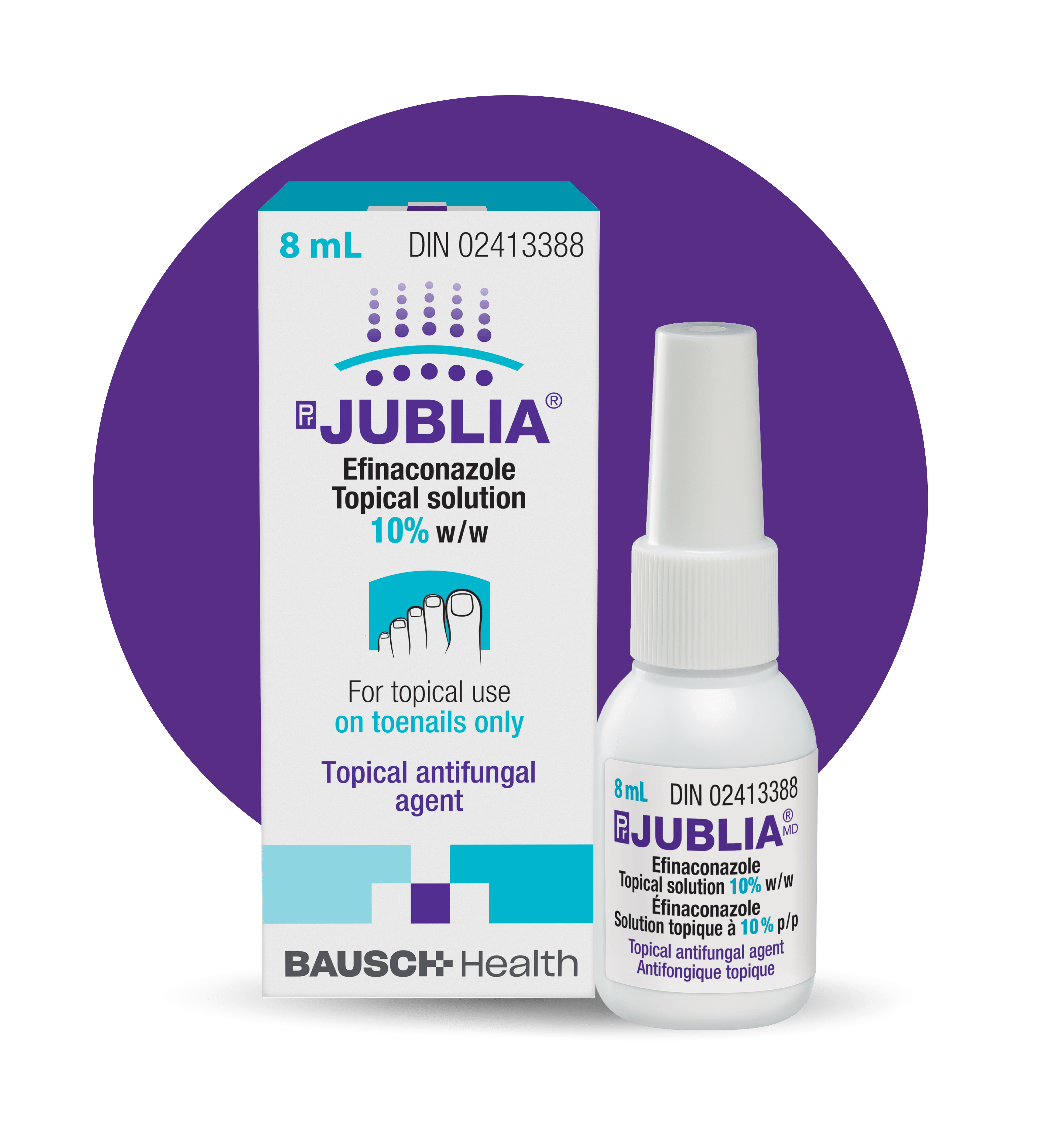 Bottle of Jublia